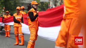 Warga Bangga Ikut Upacara HUT RI ke-70 di Istana Merdeka