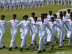 Daftar Nama Petugas Upacara 17 Agustus 2023: Pengibar Bendera-Pembawa Baki