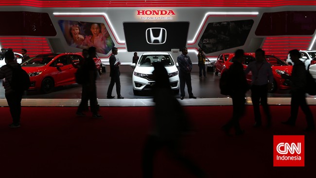 Sepanjang Juli, pabrik Honda Prospect Motor hanya berproduksi selama setengah bulan karena libur lebaran.