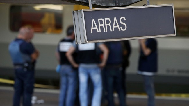 Penyidik Perancis menyatakan pelaku penyerangan di kereta cepat Thalys di Perancis memiliki niat untuk melancarkan serangan teror.