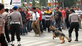 Calon Kepala Daerah Lampung Dikawal Ketat