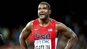 Gatlin 'Mogok' Bicara Kepada Media Inggris