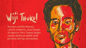 Mengilustrasikan Jejak Hidup Wiji Thukul