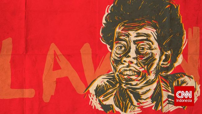 Program Belajar di Rumah TVRI Tayangkan Film Wiji Thukul Ilustrasi Wiji Thukul