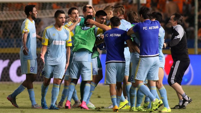 Astana harus menempuh perjalanan ribuan kilometer hanya untuk menjalani laga pertama mereka di kompetisi terelite Eropa, Liga Champions.