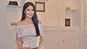 Cara Sandra Dewi Ajar Anak Ucapkan 'Terima Kasih' dan 'Maaf'