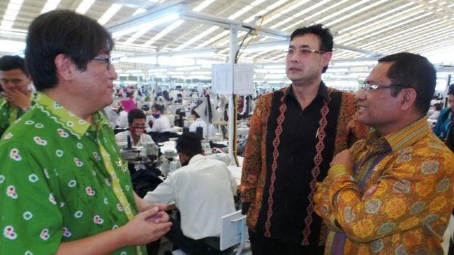 Pabrik yang menghabiskan investasi US$ 34 juta akan menyerap 12 ribu tenaga kerja.