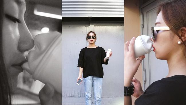 Pernah membayangkan kalau minum dari cangkir berpenutup itu mirip seperti sedang berciuman? Kenyataannya bisa jadi benar membayangkan seperti itu.