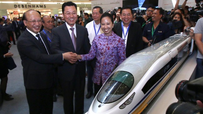 Jumlah stasiun tersebut lebih sedikit dibandingkan dengan usulan yang disebutkan China dalam proposal awalnya.