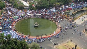 Apindo Ancam Perkarakan Aksi Mogok Buruh Pekan Depan