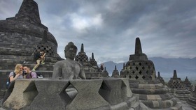 'Candi Borobudur' Keliling Kota Frankfurt