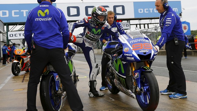 Pebalap Movistar Yamaha, Jorge Lorenzo, menjadi sosok yang pantas diunggulkan pada balapan MotoGP Inggris di Sirkuit Silverstone, Minggu (4/9).