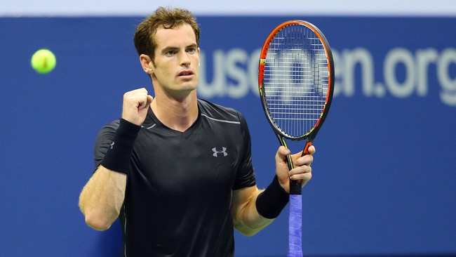 Andy Murray menjalani empat set untuk mengalahkan Nick Kyrgios pada babak pertama Amerika Serikat Terbuka 2015 di New York, Selasa (1/9) waktu setempat.