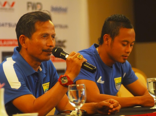Djadjang Nurdjaman menceritakan kisah saat menjadi juara sebagai pemain dan pelatih di Persib.