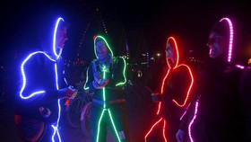 Nevada Menyala-nyala Saat Digelar Festival Burning Man