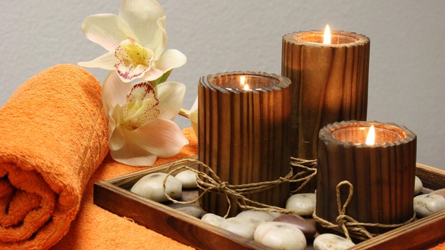 Ilustrasi Lilin Aroma Terapi