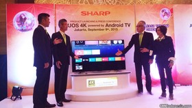 TV Android Sharp Ingin Lawan TV Tizen Samsung