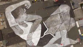 Mural Raksasa di Norwegia, Hanya Bisa Terlihat dari Pesawat