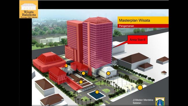 Membuka Balai Kota sebagai tujuan wisata cuma satu langkah awal sebelum pembangunan sejumlah tempat lainnya.