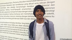 Eddy Susanto Cuek Soal Pameran, Tapi Peduli Terhadap Alam