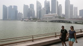 Kadar Polusi Asap di Singapura Masih di Batas Tak Sehat