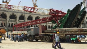Arab Saudi Cairkan Rp85 M untuk WNI Korban Insiden Crane