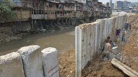 Ahok Tampik Tuduhan Turap Beton Ciliwung Rusak Lingkungan