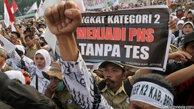 Minta Jadi PNS, 20 Ribu Guru Honorer Negosiasi dengan Menteri