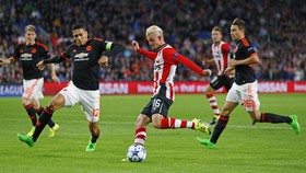 Maxime Lestienne Jadi Bintang PSV di Laga Lawan MU