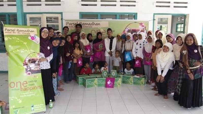 Hafiza Elvira (25 tahun) mengawali kegiatan sosial Nalacity Foundation dari tugas kampus di tahun 2011.