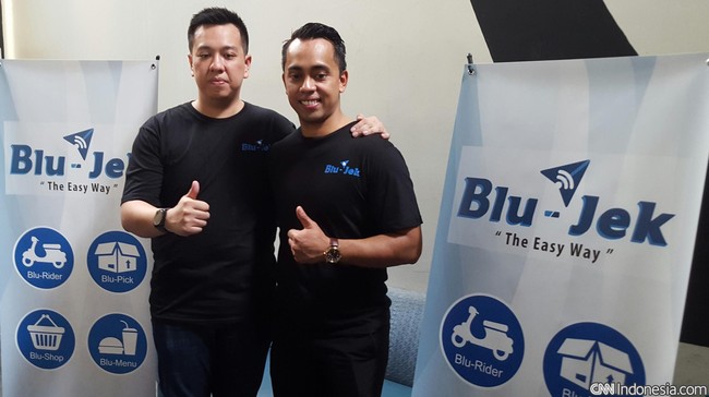 “Kami hanya punya visi dan misi yang sama yakni menyediakan alternatif transportasi untuk warga,” ujar Garrett Kartono, salah satu pendiri Blujek.