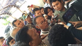 Datangi Bareskrim, Bambang Widjojanto Irit Bicara