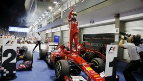 Sebastian Vettel, Raja Sirkuit Marina Bay