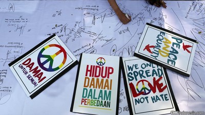 Deklarasi Cinta Damai dari Jakarta untuk Dunia