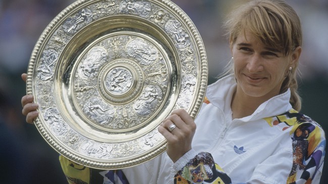 Steffi Graf adalah sosok yang selalu dibandingkan dengan Serena Williams ketika pertanyaan 'Siapa petenis perempuan terbaik di dunia?' muncul.