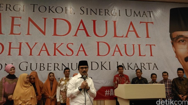 Meski elektabilitas naik, mendekati Ahok, Risma dan Emil, Adhyaksa masih sulit untuk bersaing menuju kursi DKI 1.