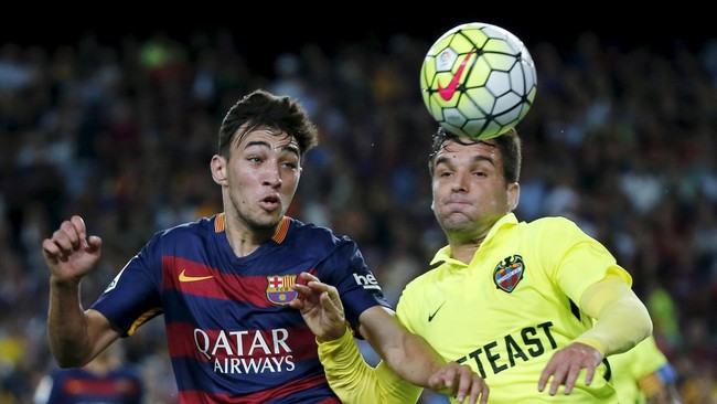 Tiga pemain muda Barcelona membayar kepercayaan Luis Enrique yang menurunkan mereka dari menit pertama laga melawan Levante.