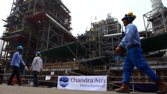 Salah satu pabrik petrokimia Chandra Asri milik orang terkaya RI Prajogo Pangestu tutup sementara waktu karena proses TAM.