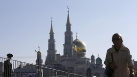 Abbas dan Erdogan Hadiri Pembukaan Masjid Agung di Rusia