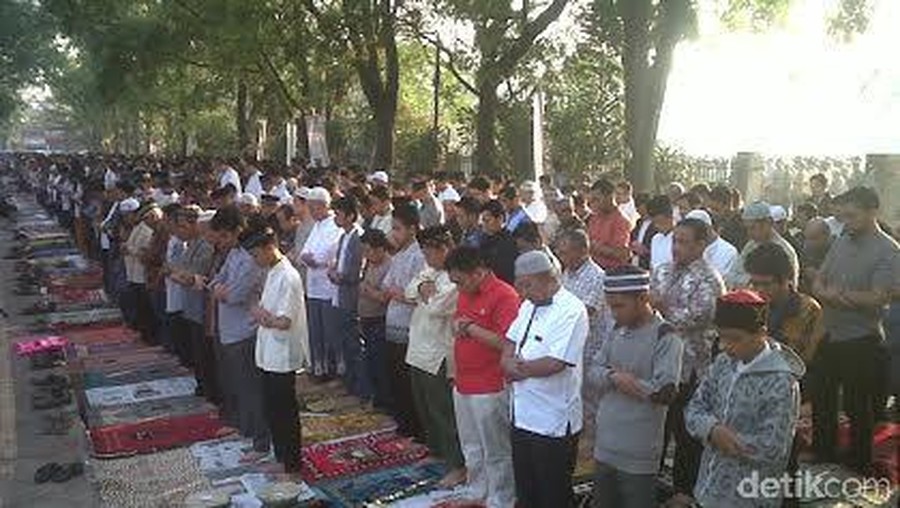 Salat Id di Bandung