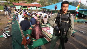 Ratusan Polisi Siaga Amankan Salat Idul Fitri di Tolikara