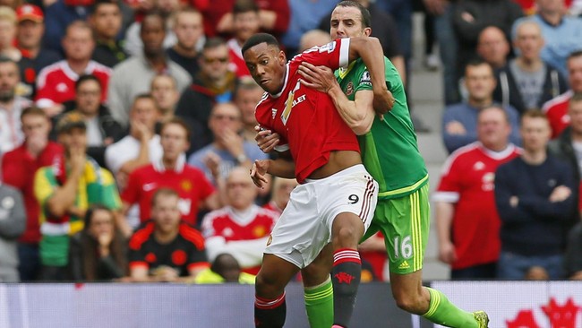 Manchester United harus menunggu hingga injury time untuk mendapatkan gol pertama mereka di pertandingan melawan Sunderland.