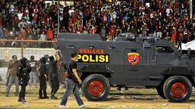 Cara Polisi Mengamankan Laga Final Piala Presiden