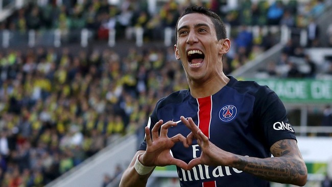 Winger PSG, Angel Di Maria, untuk kali pertama kembali ke Santiago Bernabeu sebagai musuh sejak meninggalkan Real Madrid pada 2014.