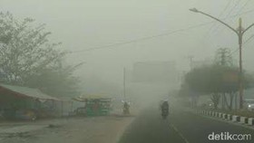 Kualitas Udara di Palangkaraya Masih di Tingkat Berbahaya