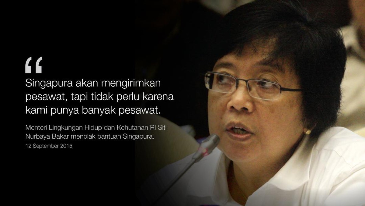 Ragam Komentar Soal Bencana Kabut Asap