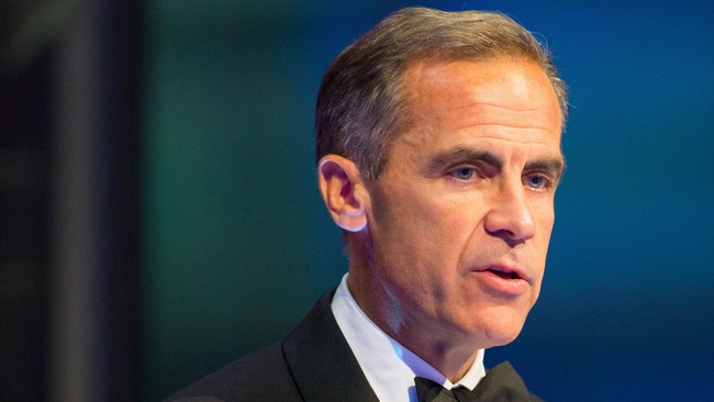 Keputusan Carney menambah satu tahun menjabat gubernur bank sentral Inggris demi melancarkan proses hengkangnya Inggris dari Eropa (Brexit).