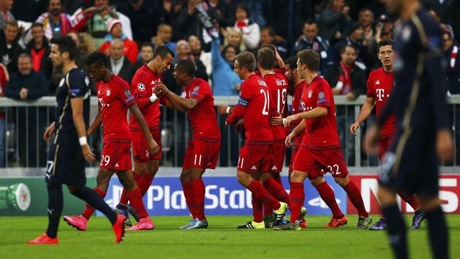Bayern merupakan salah satu dari tiga tim yang mampu meraih dua kemenangan di laga awal fase grup Liga Champions sekaligus tanpa kebobolan.