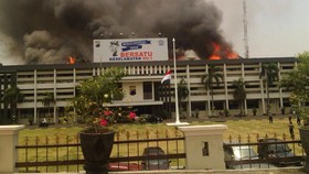 Tahanan di Rutan Mapolda Jateng Diungsikan Karena Kebakaran