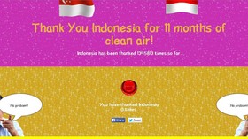 Protes Asap Indonesia, Singapura Buat Situs Sindiran